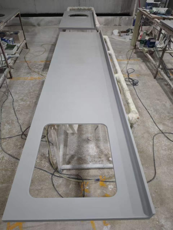 solid surface radius cove vanity tops